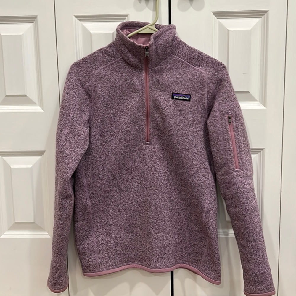 Women's Patagonia Better Sweater® 1/4-Zip Fleece. NWOT. Size small. Kiln pink.